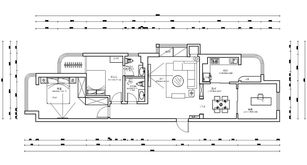 魯商首府141㎡三室兩廳戶型平面布局圖.jpg
